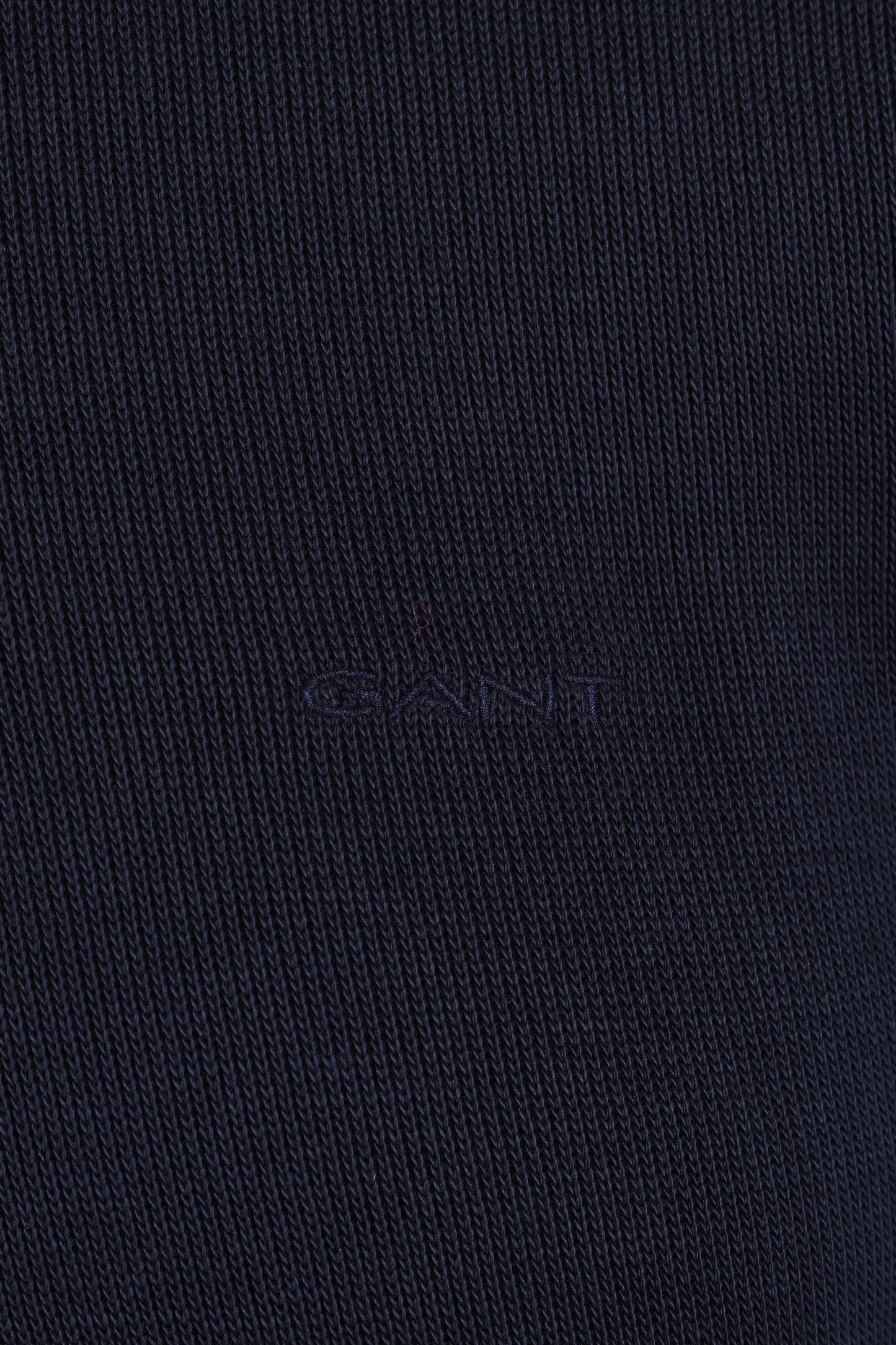GANT SACKER RIB HALF ZIP EVENING BLUE Gant Michael Stewart Menswear  Sweatshirts & Hoodies