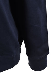 GANT SACKER RIB HALF ZIP EVENING BLUE Gant Michael Stewart Menswear  Sweatshirts & Hoodies