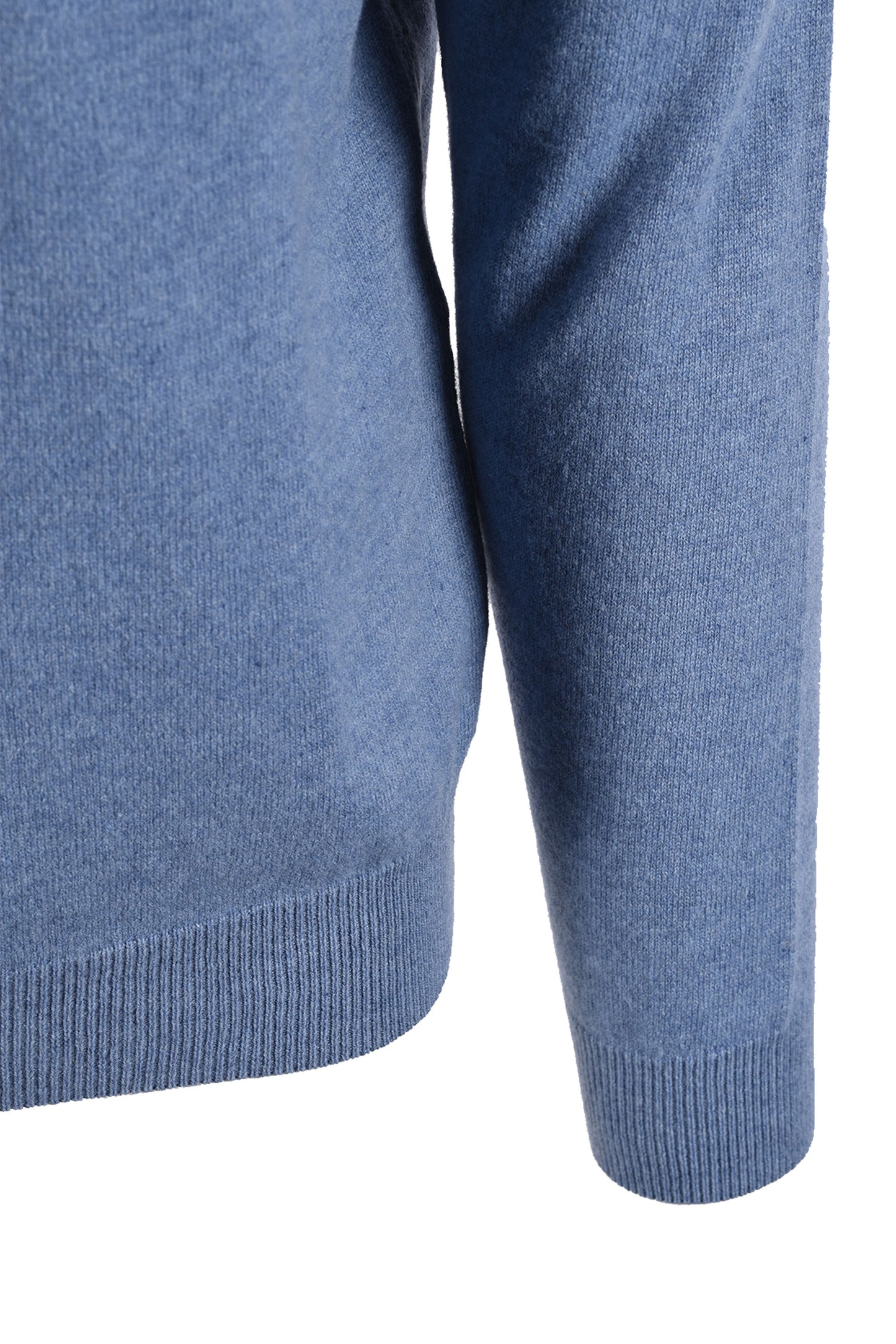 GANT SUPERFINE LAMBSWOOL HALF ZIP BLUE HORIZON Gant Michael Stewart Menswear  Knitwear