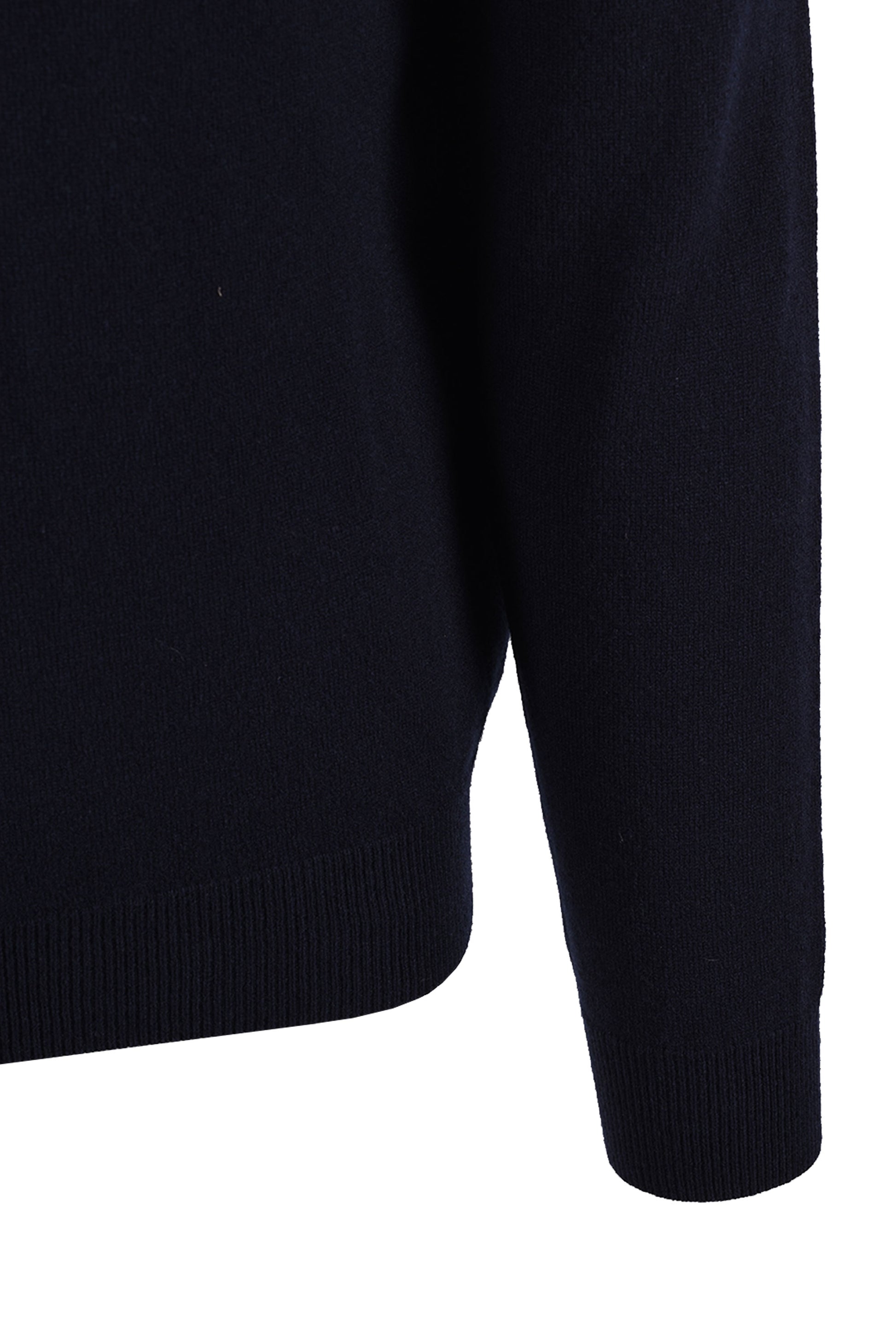 GANT SUPERFINE LAMBSWOOL HALF ZIP MARINE Gant Michael Stewart Menswear  Knitwear