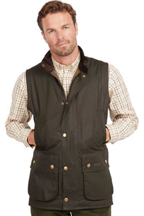 Barbour Westmorland Wax Gilet Olive Barbour