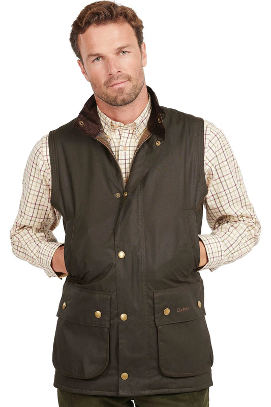 Barbour Westmorland Wax Gilet Olive Barbour