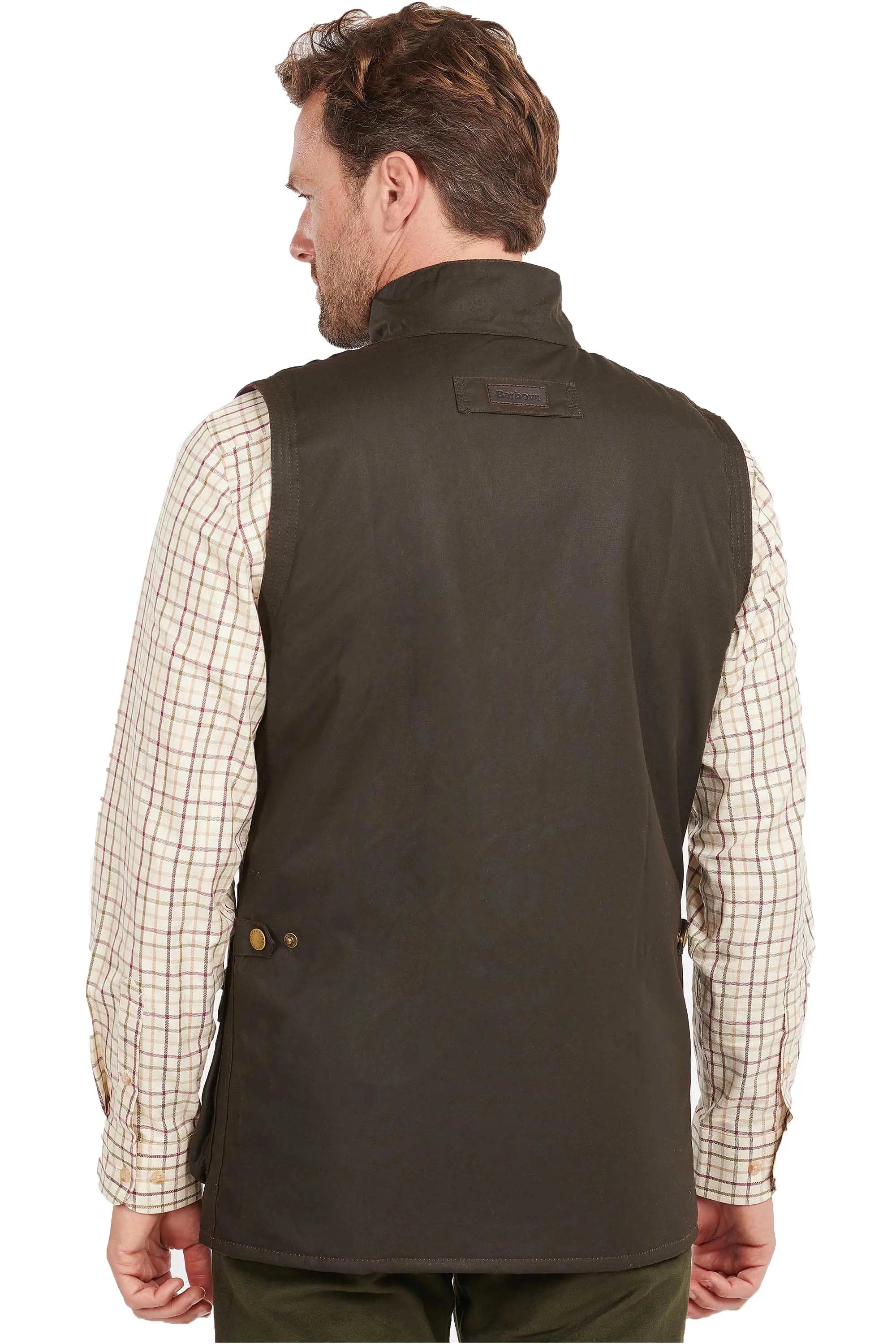 Barbour Westmorland Wax Gilet Olive MWX0723/OL71 – Michael Stewart