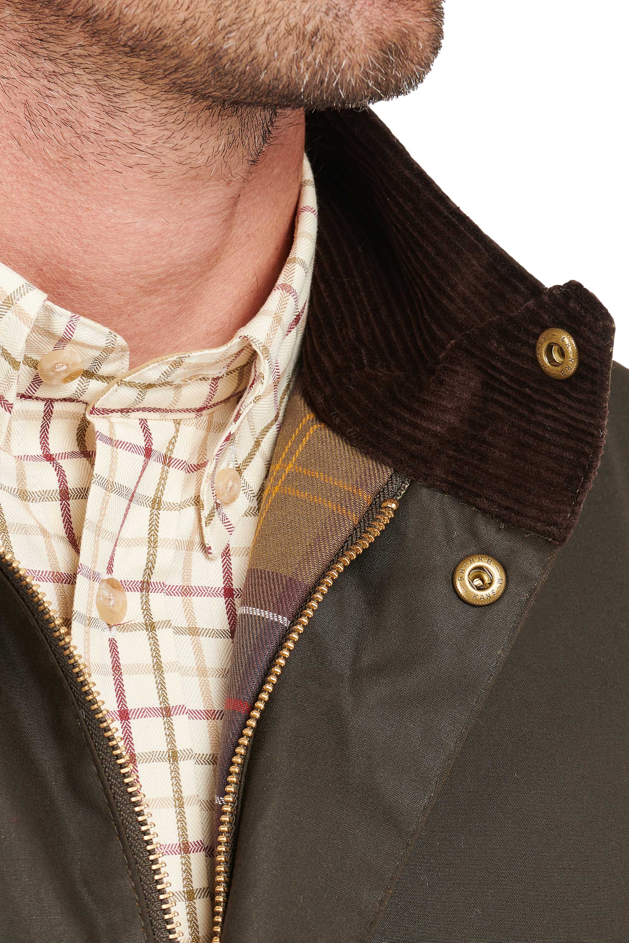 Barbour Westmorland Wax Gilet Olive MWX0723/OL71 – Michael Stewart