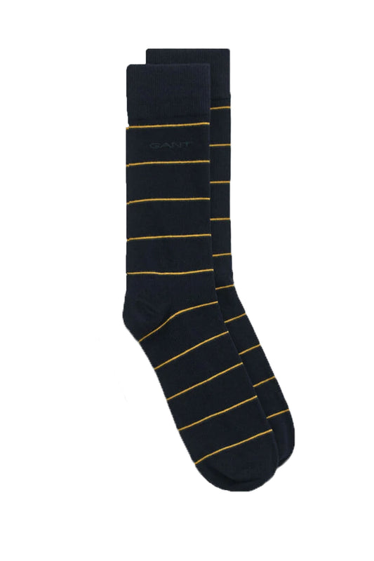Gant 3-Pack Argyle & Stripe Socks Marine