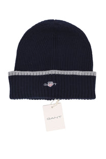 Gant Beanie & Glove Set Marine Gant
