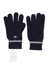 Gant Beanie & Glove Set Marine Gant