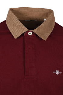 Gant Cord Collar Heaver Rugger Plumped Red Gant