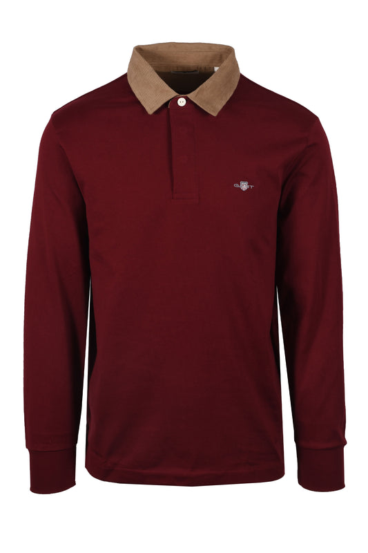 Gant Cord Collar Heaver Rugger Plumped Red