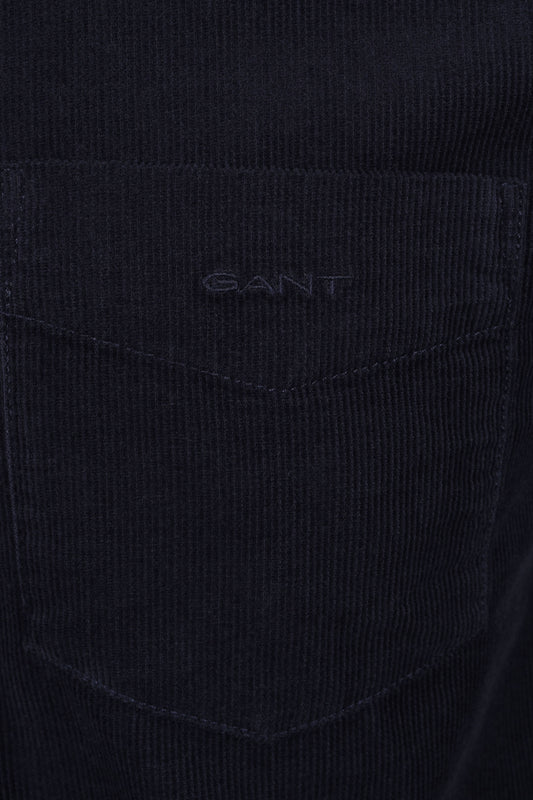 Gant Corduroy Shirt Evening Blue