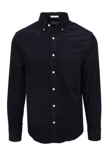 Gant Corduroy Shirt Evening Blue Gant