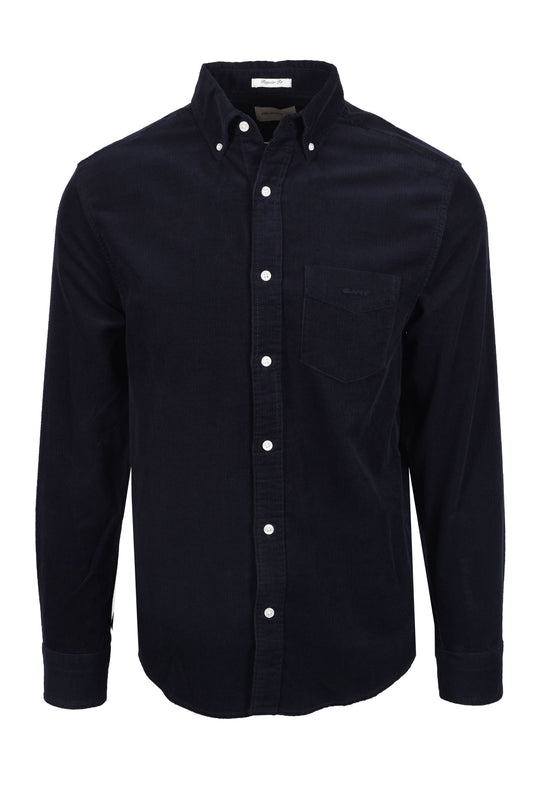 Gant Corduroy Shirt Evening Blue