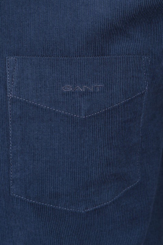 Gant Corduroy Shirt Naval Blue