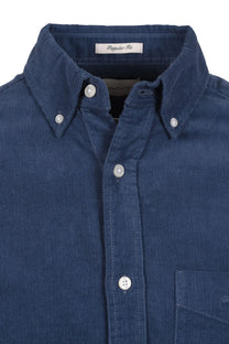 Gant Corduroy Shirt Naval Blue Gant