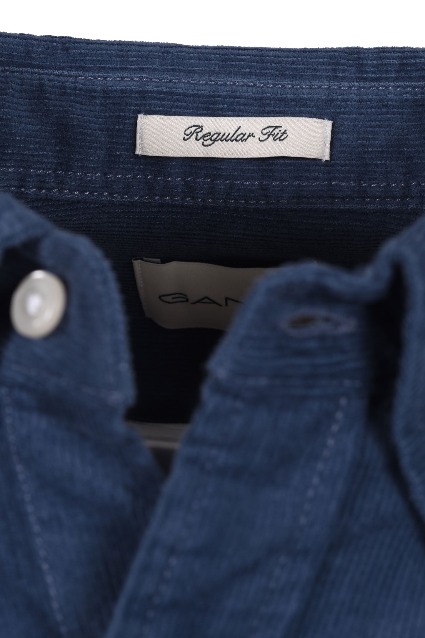 Gant Corduroy Shirt Naval Blue