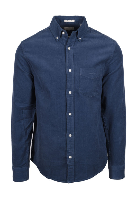 Gant Corduroy Shirt Naval Blue