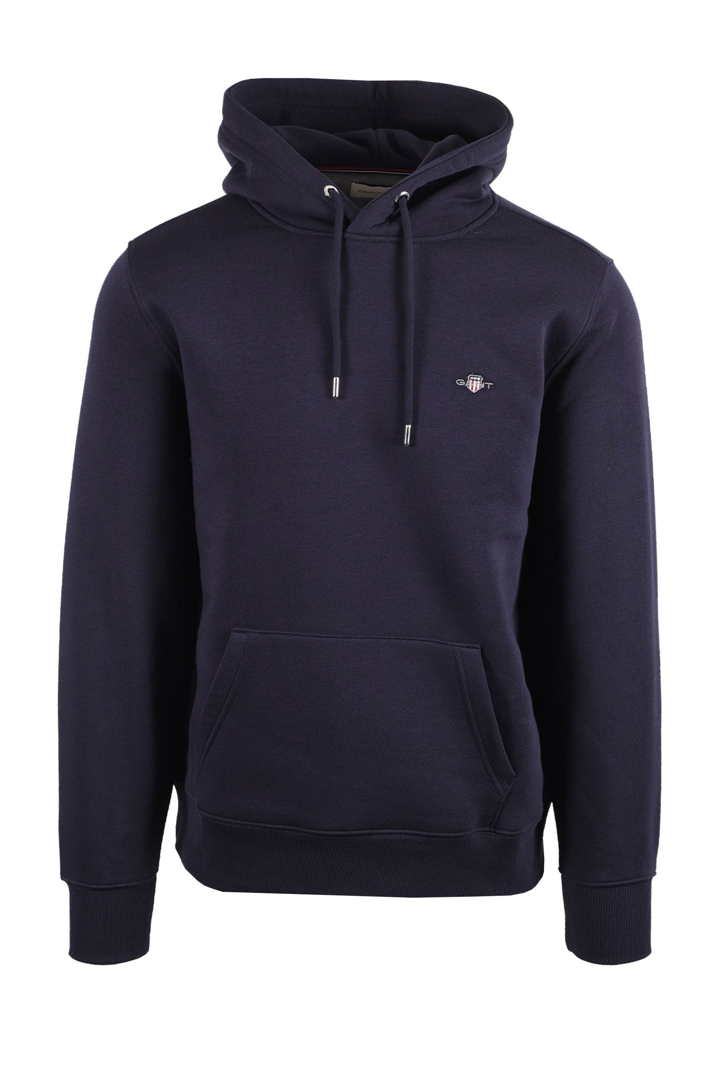 Gant Original Sweat Hoodie Evening Blue Gant Michael Stewart Menswear  Sweatshirts & Hoodies