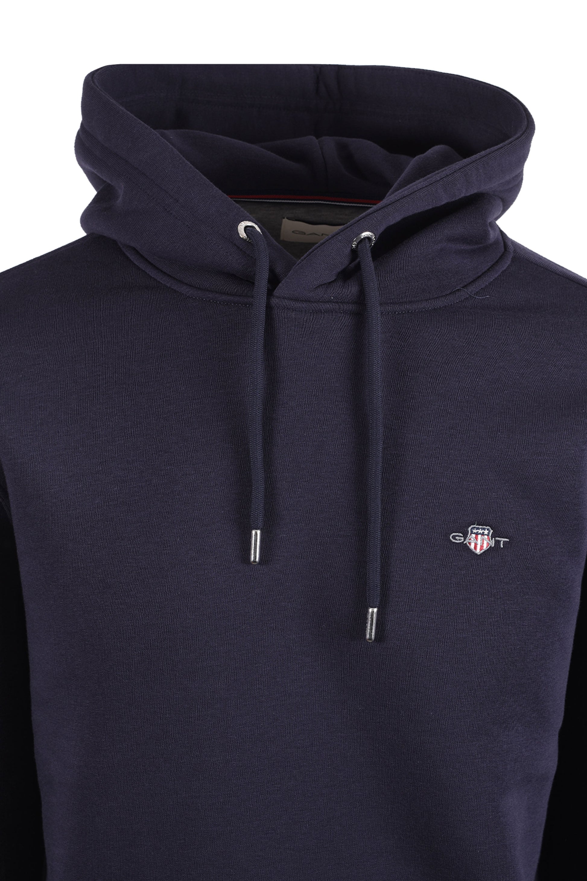 Gant Original Sweat Hoodie Evening Blue Gant Michael Stewart Menswear  Sweatshirts & Hoodies