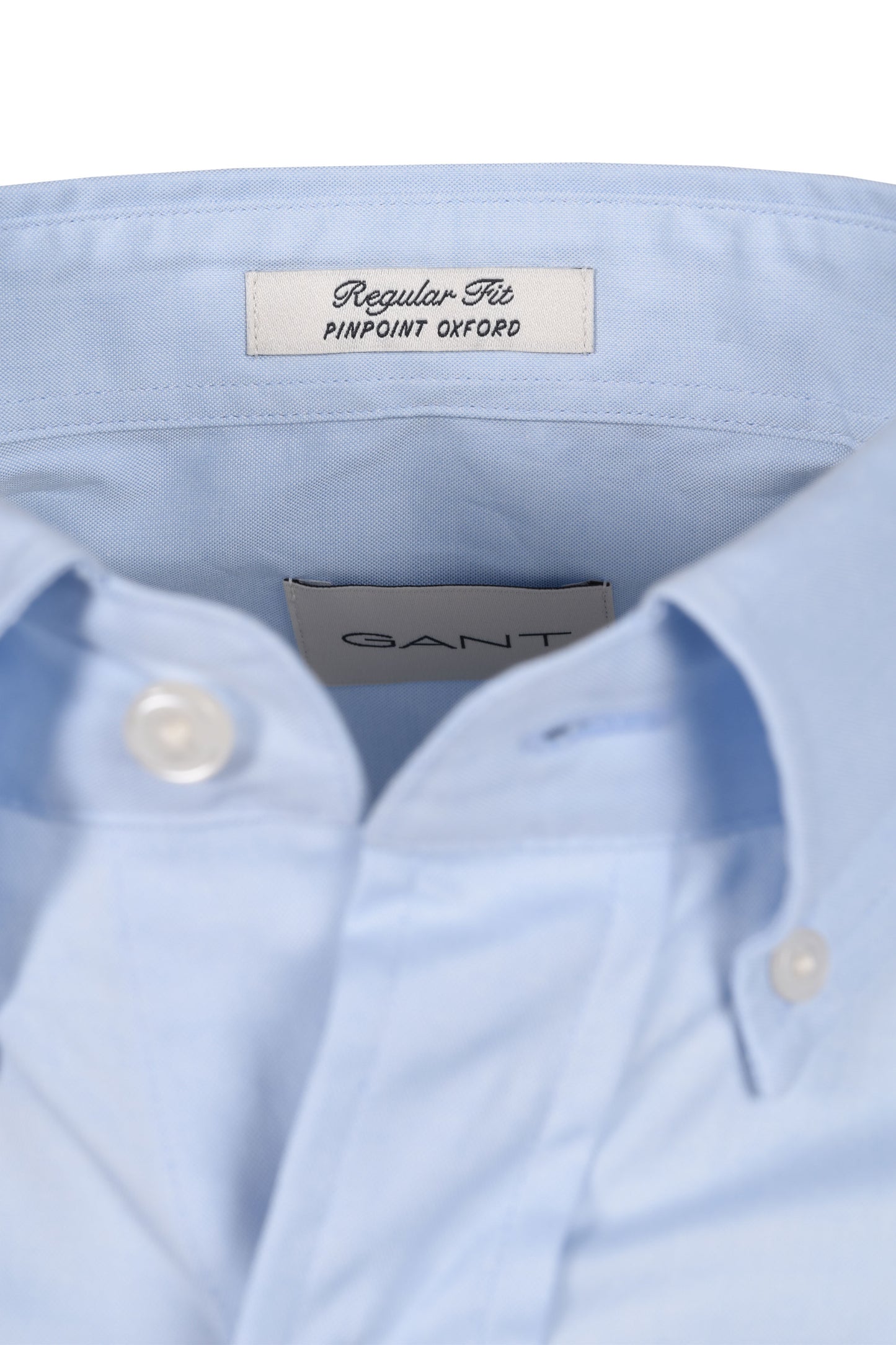 Gant Reg Pinpoint Oxford Shirt Light Blue