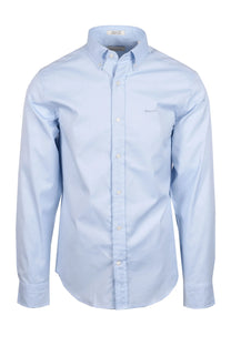 Gant Reg Pinpoint Oxford Shirt Light Blue Gant