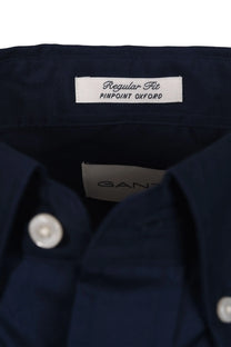 Gant Reg Pinpoint Oxford Shirt Marine Gant