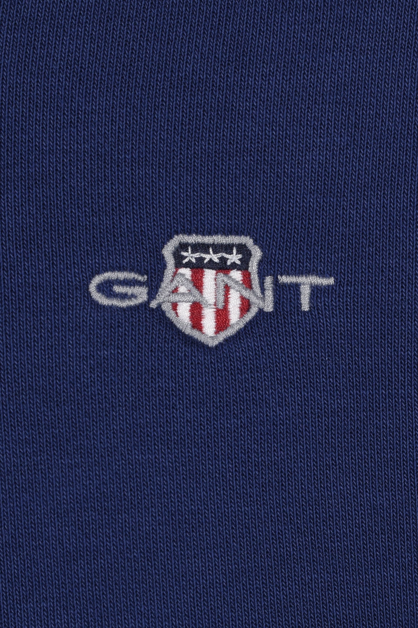 Gant Reg Shield Half Zip Sweatshirt Persian Blue