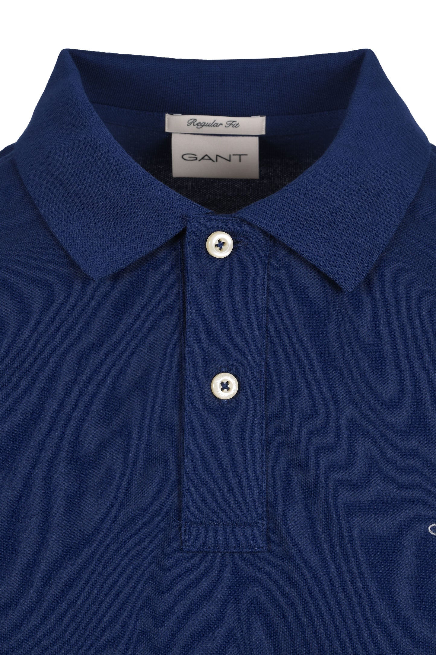 Gant Reg Shield SS Pique Polo Shirt Persian Blue