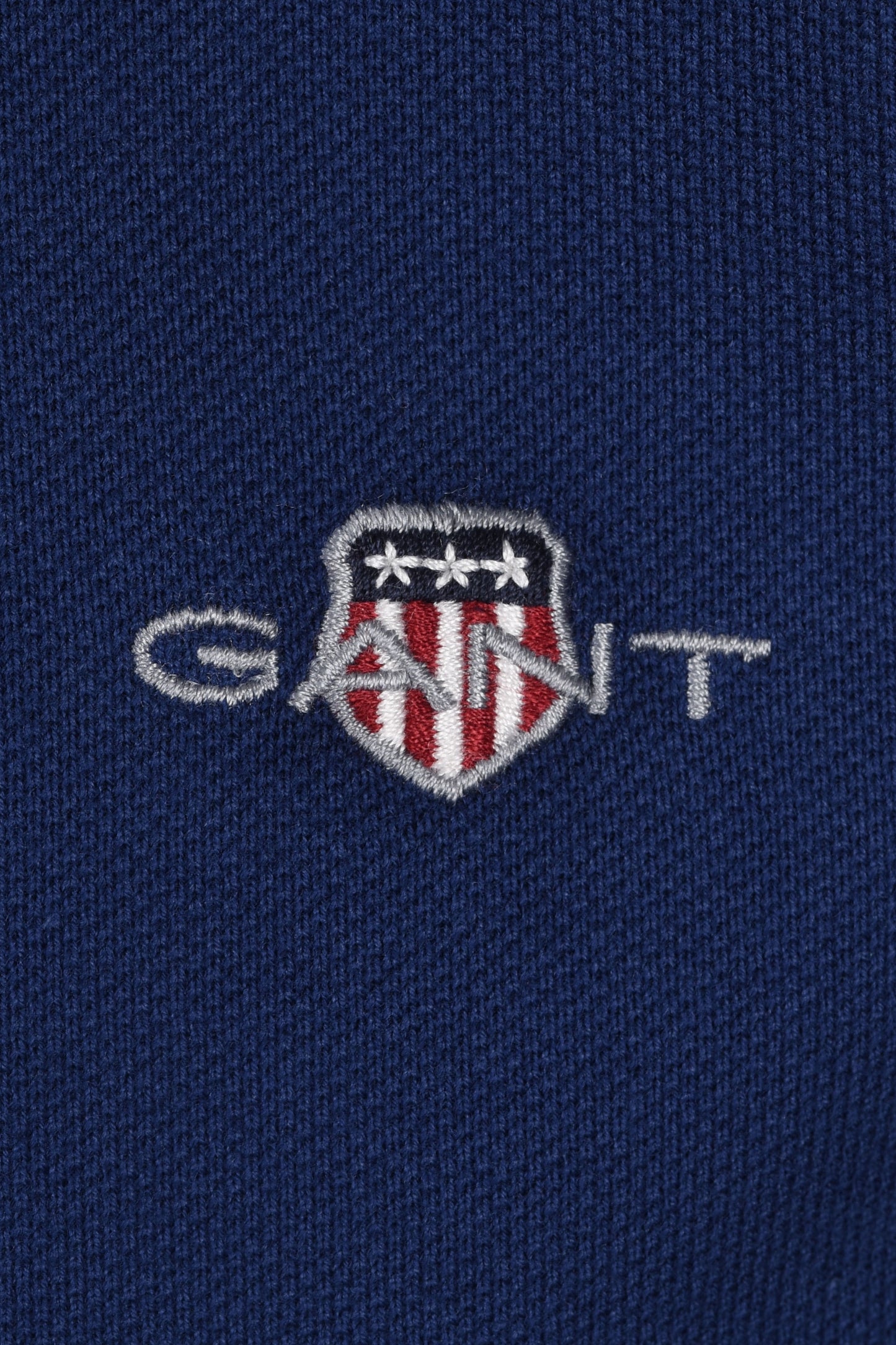 Gant Reg Shield SS Pique Polo Shirt Persian Blue
