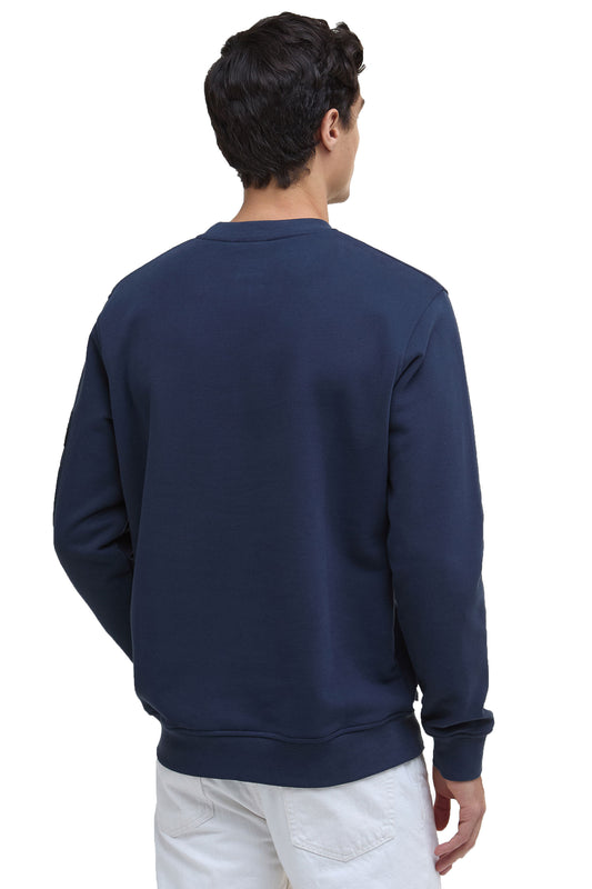 BARBOUR INTERNATIONAL GRIP SWEATSHIRT NAVY