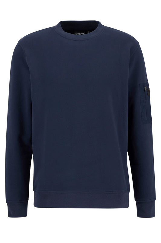 BARBOUR INTERNATIONAL GRIP SWEATSHIRT NAVY