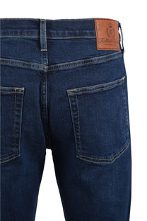 HOLLAND COOPER CLASSIC STRAIGHT JEAN WASHED INDIGO Holland Cooper Michael Stewart Menswear  Jeans