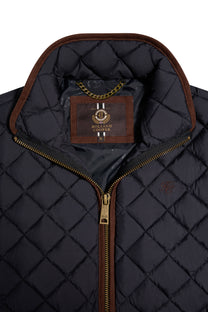 HOLLAND COOPER COUNTRY QUILTED GILET INK NAVY