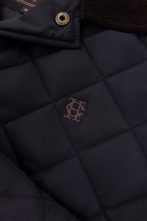 HOLLAND COOPER COUNTRY QUILTED JACKET NAVY