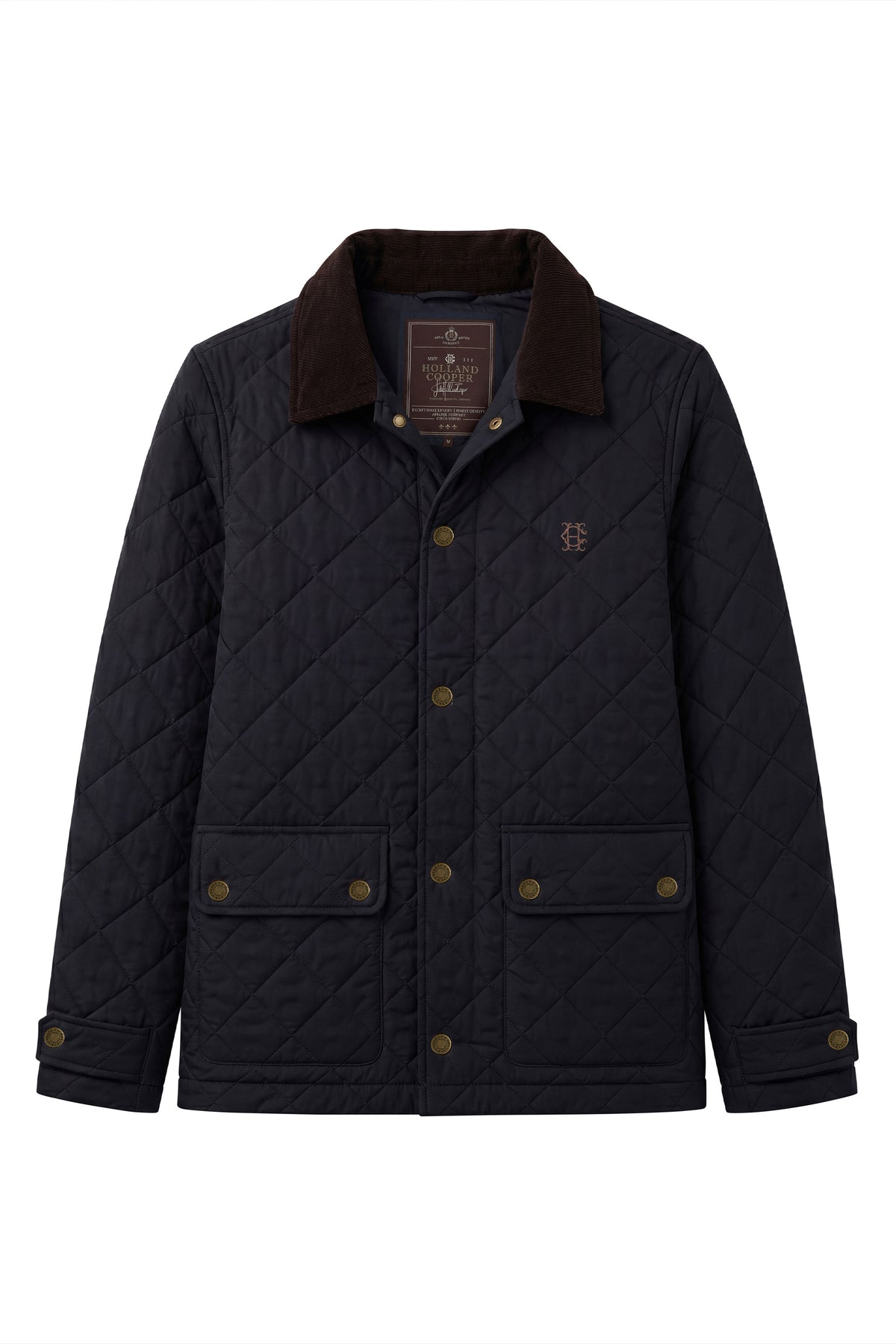 HOLLAND COOPER COUNTRY QUILTED JACKET NAVY