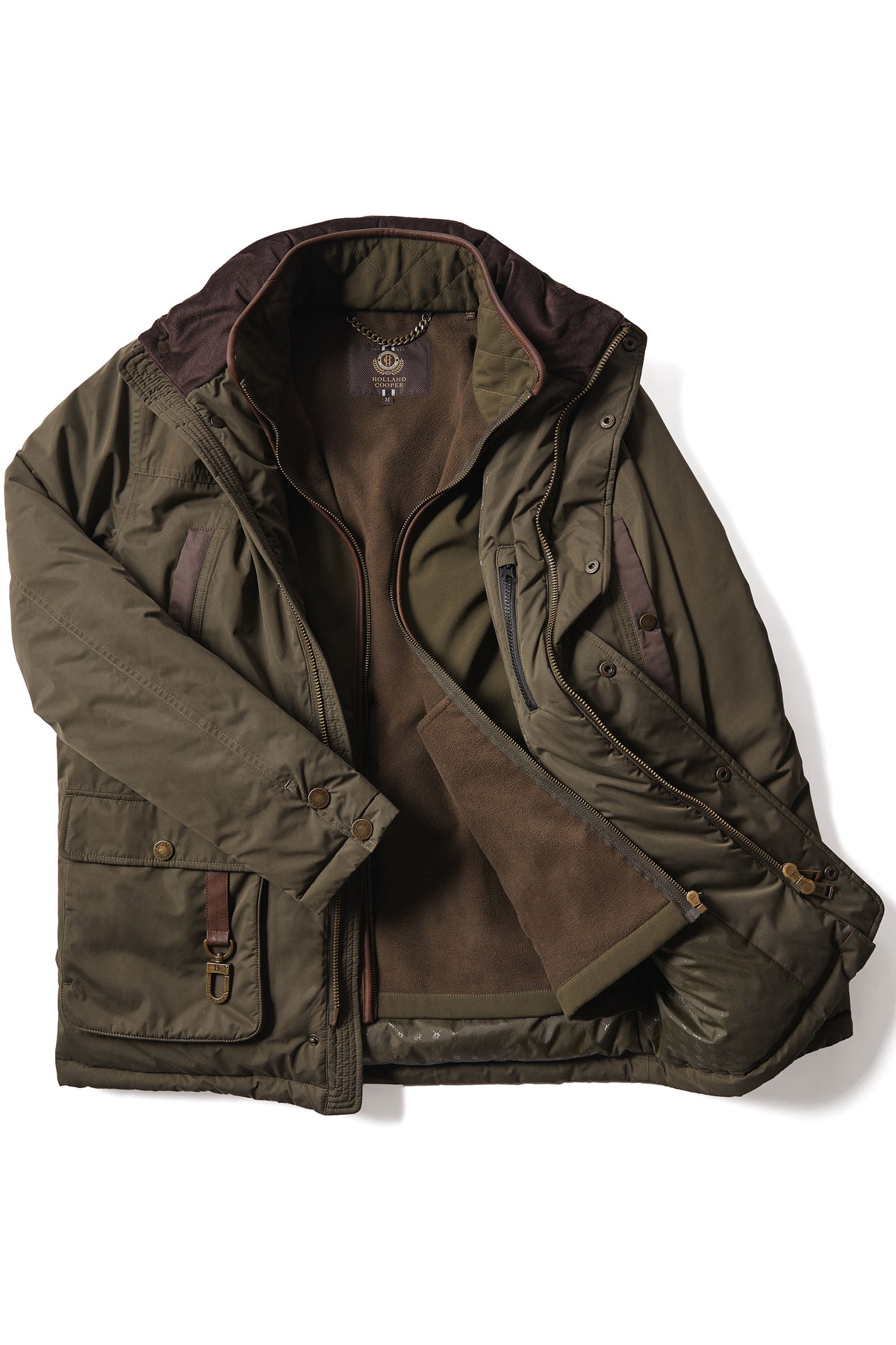 HOLLLAND COOPER STAMFORD FIELD COAT KHAKI
