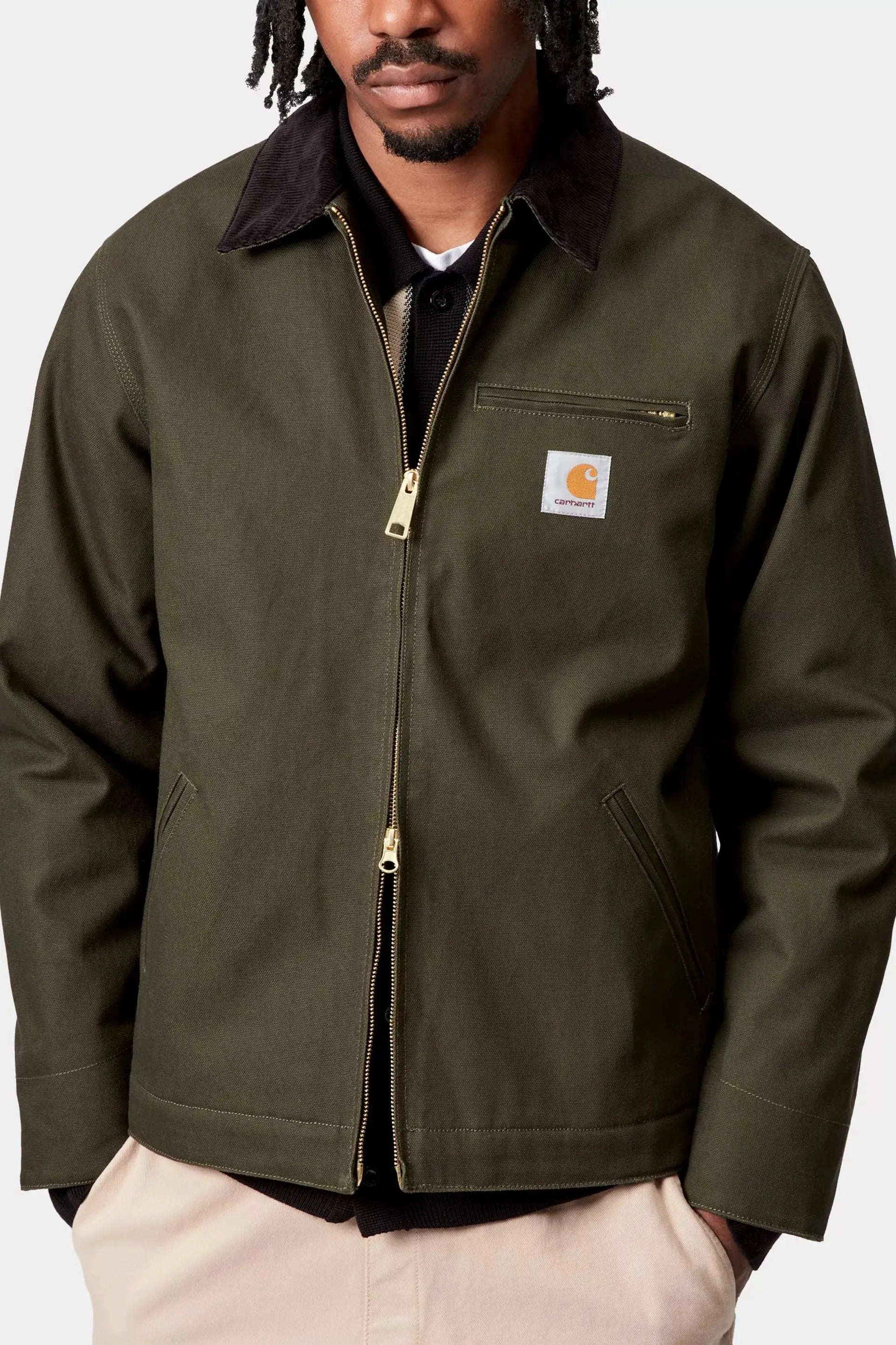 Carhartt CARHARTT DETROIT JACKET OLIVE – Michael Stewart Carhartt CARHARTT DETROIT JACKET OLIVE – Michael Stewart