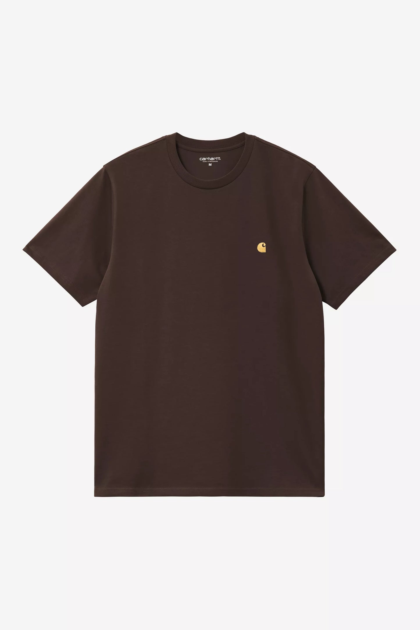 CARHARTT CHASE T-SHIRT TOBACCO/GOLD