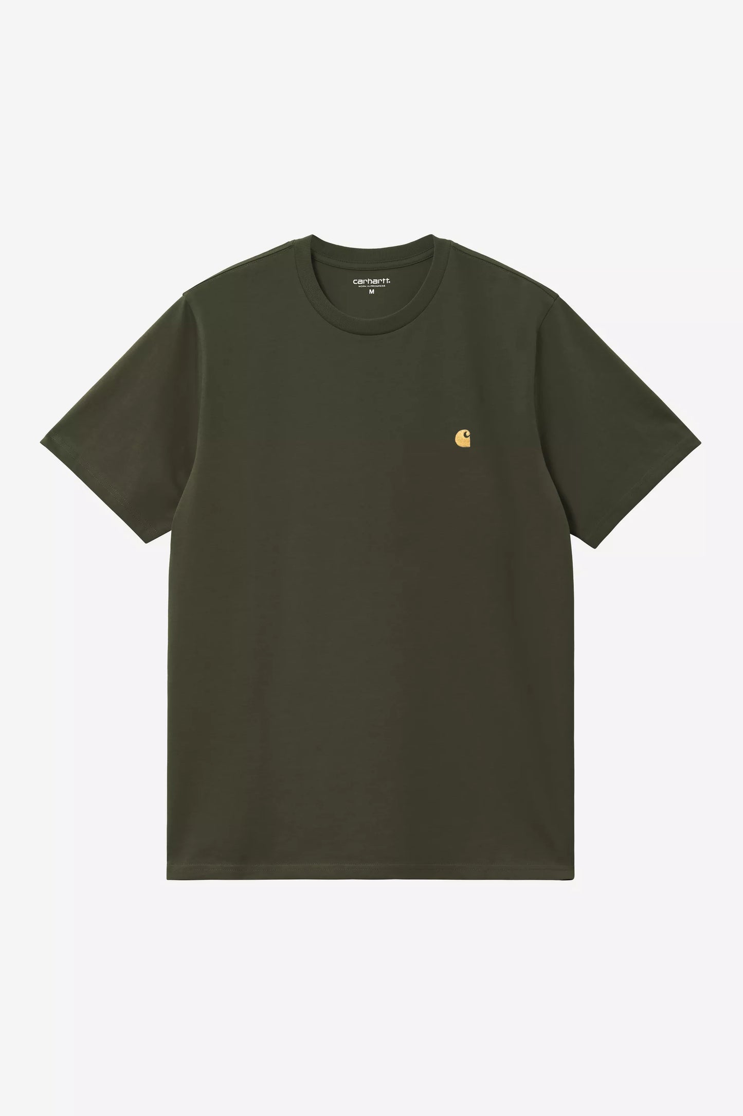 CARHARTT CHASE T-SHIRT OLIVE/GOLD