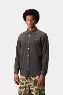 CARHARTT MADISON CORD SHIRT GRAPHITE Carhartt