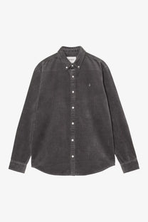 CARHARTT MADISON CORD SHIRT GRAPHITE Carhartt