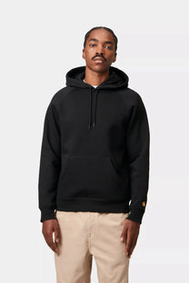 CARHARTT HOODED CHASE SWEAT BLACK/GOLD Carhartt