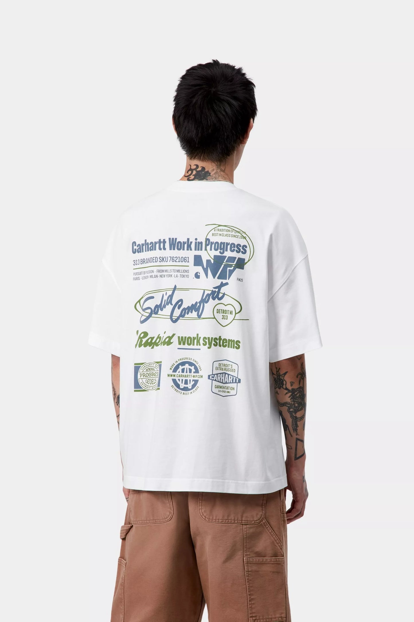 CARHARTT NETWORKS T-SHIRT WHITE