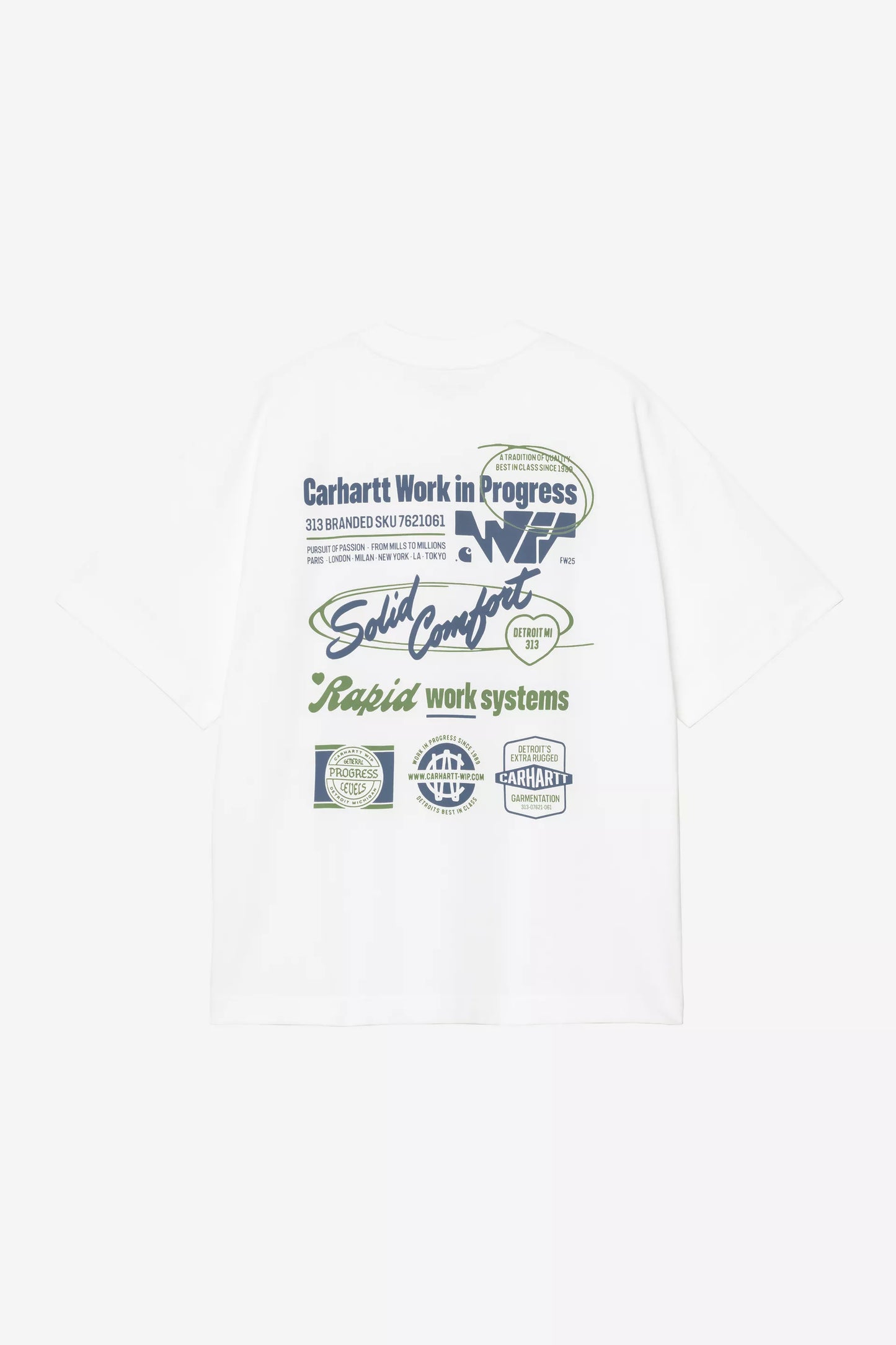 CARHARTT NETWORKS T-SHIRT WHITE