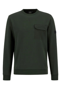 BARBOUR INTERNATIONAL ILFORD INTERLOCK SWEATSHIRT SAGE Barbour International