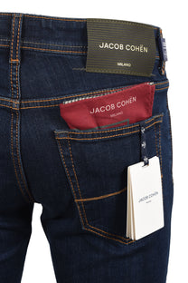 JACOB COHEN BARD JEANS DARK DENIM Jacob Cohen Michael Stewart Menswear  Jeans