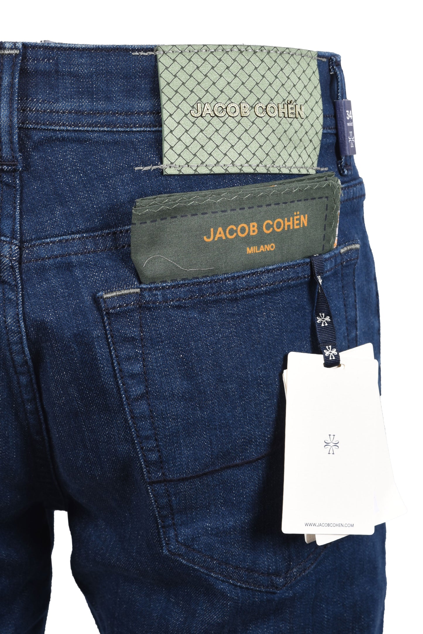JACOB COHEN BARD JEANS DARK DENIM Jacob Cohen Michael Stewart Menswear  Jeans