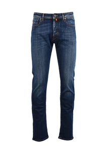 JACOB COHEN BARD JEANS DENIM BLUE Jacob Cohen Michael Stewart Menswear  Jeans