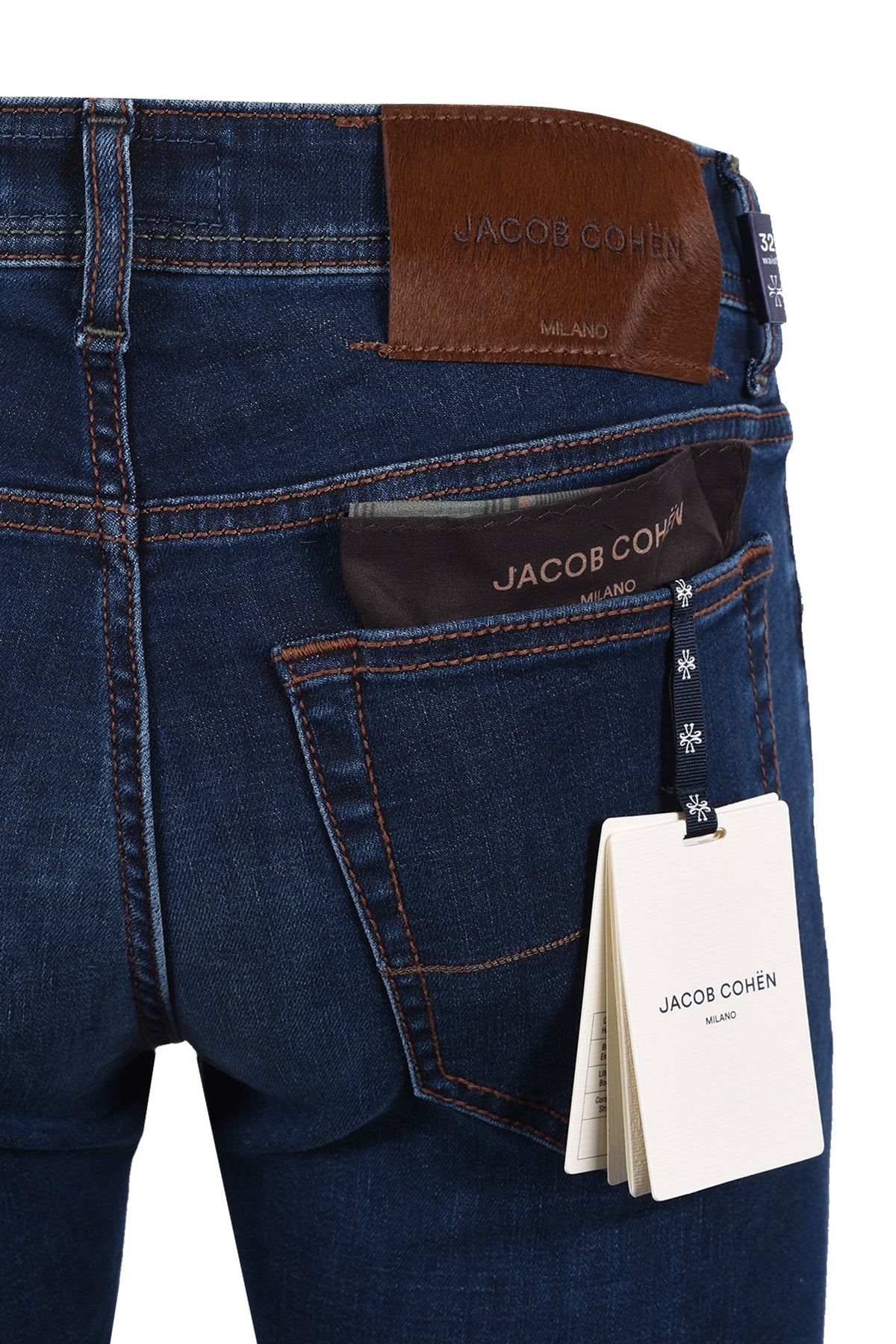 JACOB COHEN NICK JEANS DARK DENIM Jacob Cohen Michael Stewart Menswear  Jeans