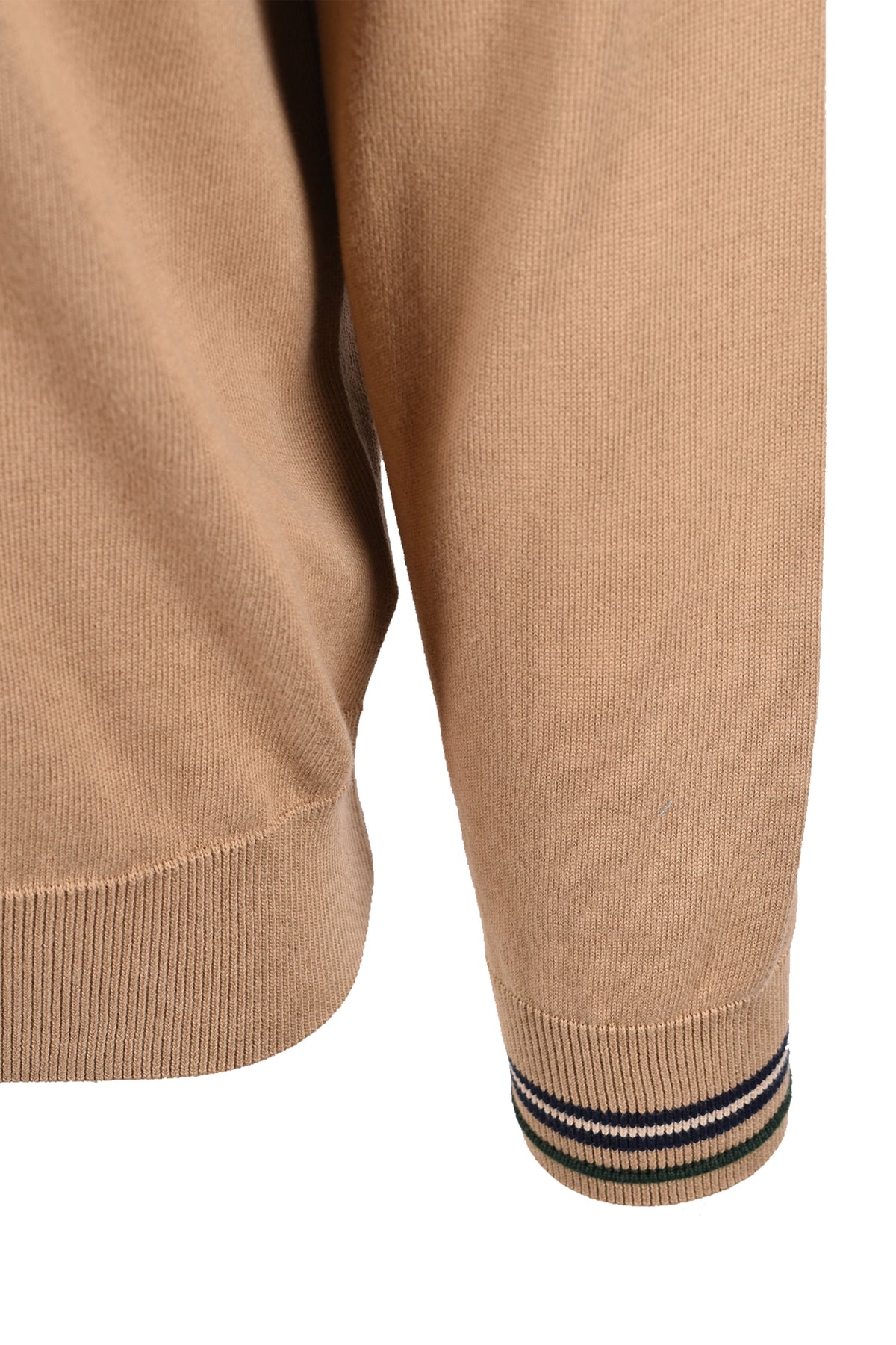 LACOSTE CREW NECK KNITWEAR BEIGE