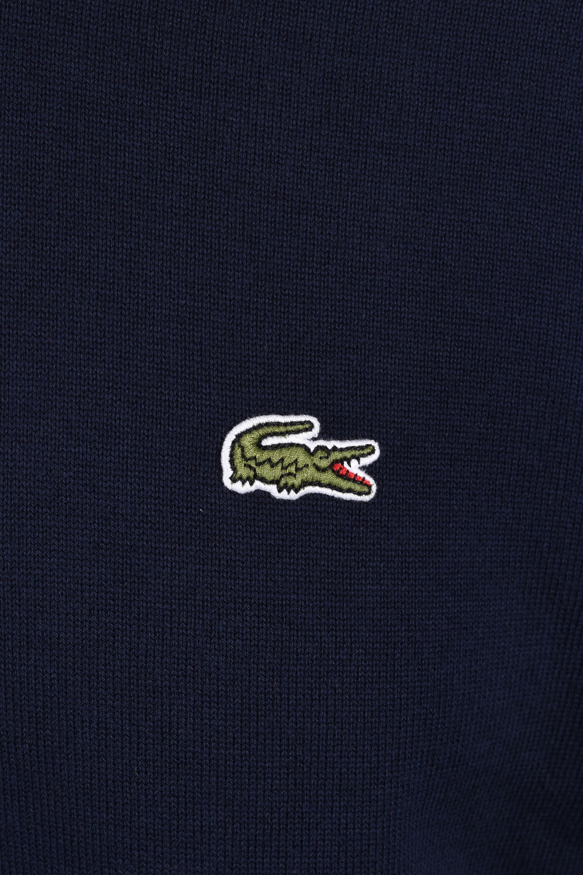 LACOSTE CREW NECK KNITWEAR NAVY